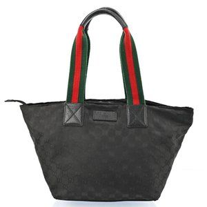 Auth Gucci Gg Sherry Line Tote Bag #47304G22B